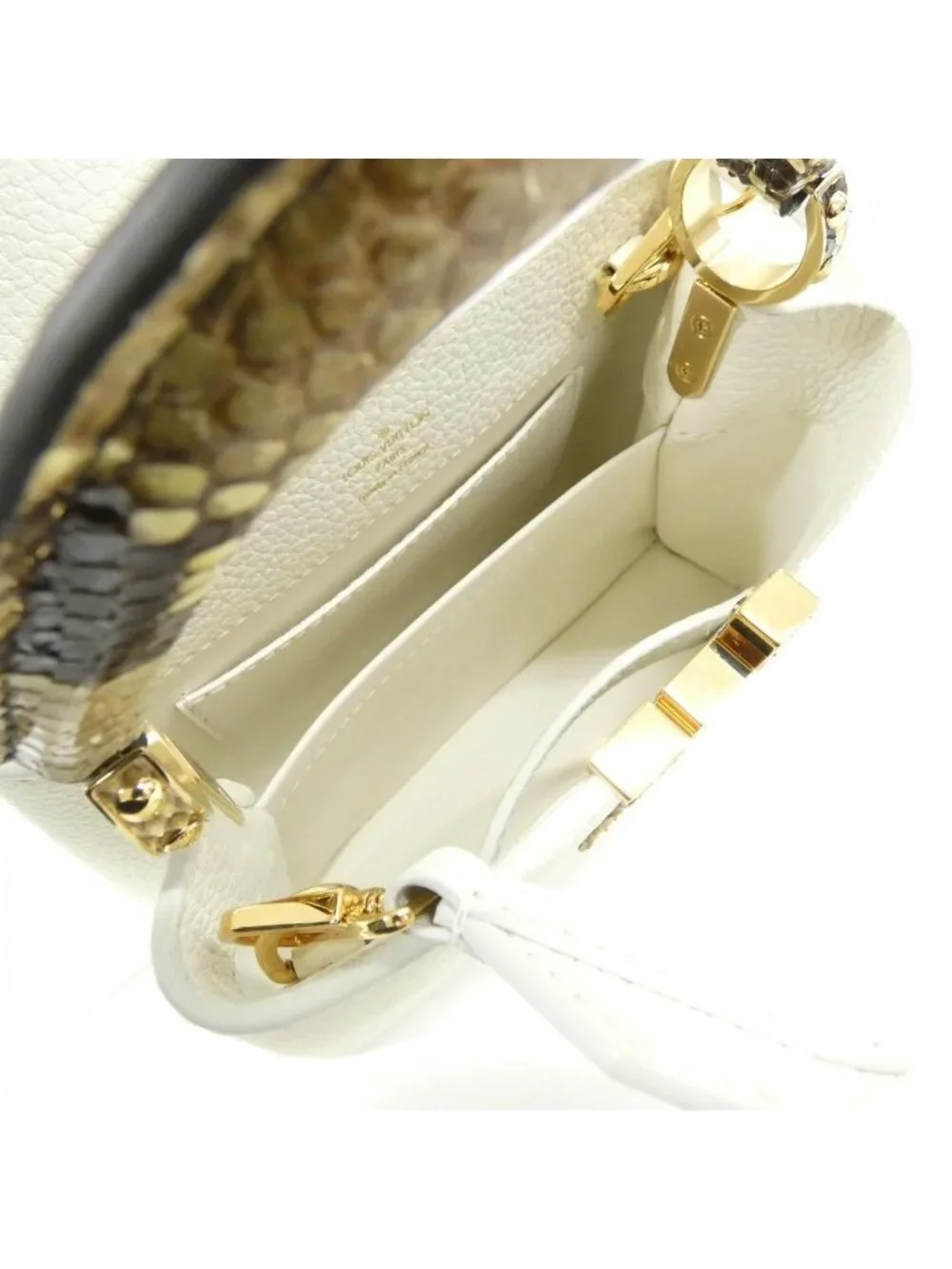 Louis Vuitton Exotic Leather Capucines Bag